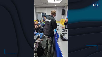 El momento surrealista de la rueda de prensa de Xabi Alonso en Almaty