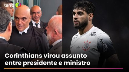 'E o Yuri Alberto, hein?', brinca Moraes ao se encontrar com Lula no STF