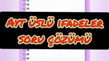 Ayt üslü ifadeler soru çözümü  . . #yks #ykshazırlık #mantıksoruları #soruçözümü #dgs #lgs #geometri #yksmatematik #aytmatematik #matematik