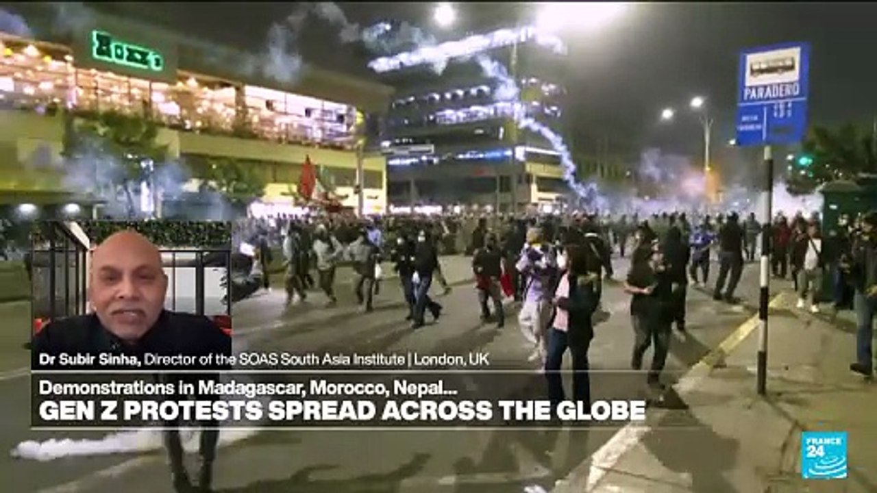 A 'contagion effect' among GenZ protest movements, researcher says