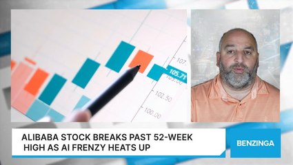 Alibaba Stock Breaks Past 52-Week High As AI Frenzy Heats Up
