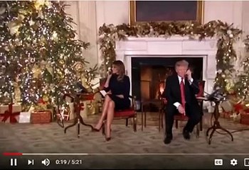 بالفيديو: ستتفاجئين ماذا قال ترامب لطفل سأله عن بابا نويل