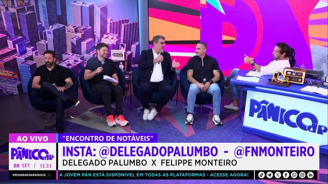 ESQUERDA X DIREITA! DELEGADO PALUMBO E FELIPPE MONTEIRO EM PÂNICO COM SEGURANÇA PÚBLICA! ÍNTEGRA