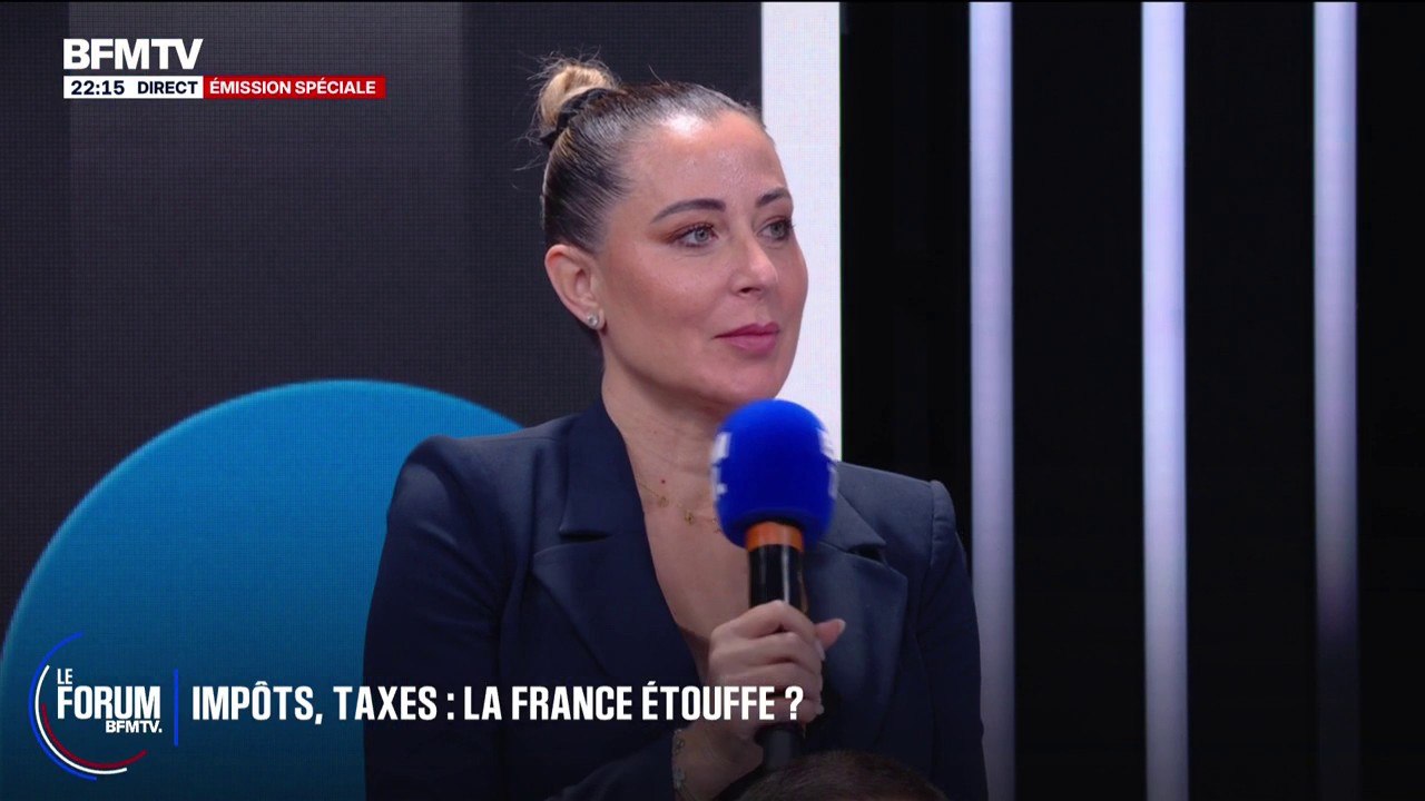 FORUM BFMTV - Impôts, taxes: " J'ai envie de dire aux jeunes, allez travailler !", fustige Magali Berdah, influenceuse