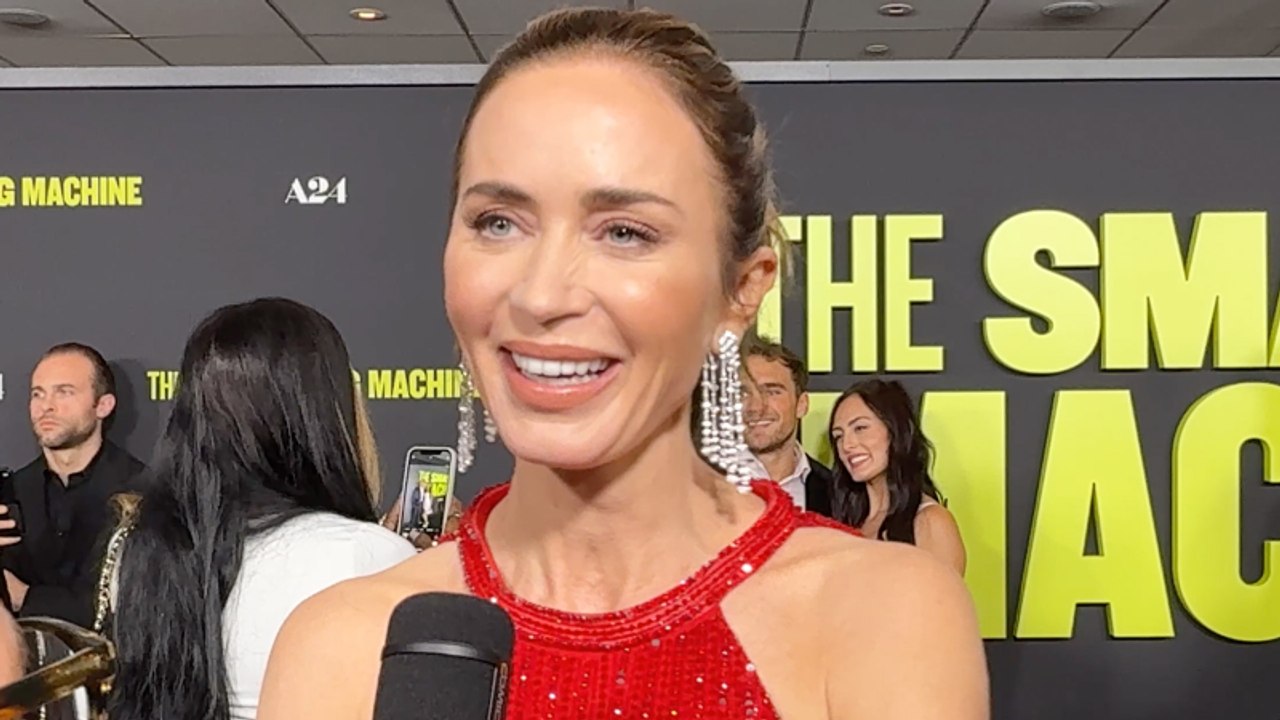 How Emily Blunt Served as a Matchmaker for Benny Safdie & Dwayne Johnson for 'The Smashing Machine' | THR Video