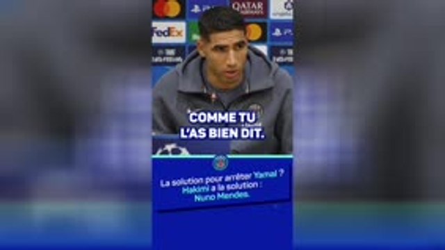 PSG - Hakimi : Yamal va faire face au meilleur arrière gauche du monde, Nuno Mendes
