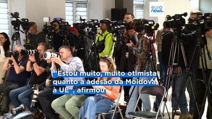 Exclusivo: Presidente da Roménia defende candidatura da Moldova e da Ucrânia à UE