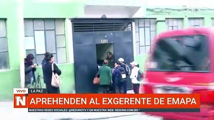 APREHENDEN A EXGERENTE DE EMAPA