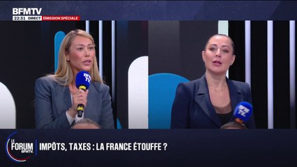 FORUM BFMTV - "Gardez votre respect": échange tendu entre Rose Ameziane, auto-entrepreneure et Magali Berdah, influenceuse