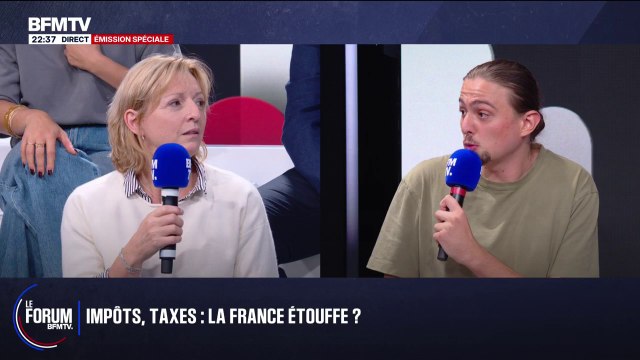 FORUM BFMTV - Dire que les jeunes ne veulent pas travailler, ce n'est pas vrai : échange entre Tidjan Jacquin, étudiant, et Laurence, infirmière