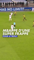 Le but de Mbappé pour le triplé face au Kairat Almaty