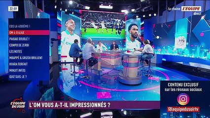 L'OM a-t-il impressionné face l'Ajax ? - Foot - Ligue des champions