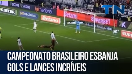 Campeonato Brasileiro esbanja gols e lances incríveis