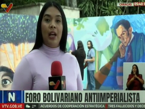 Caracas | Historiadores participaron en el Foro Bolivariano Antiimperialista