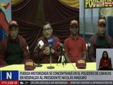 Fuerza motorizada del partido Podemos se concentrará en respaldo al presidente Maduro