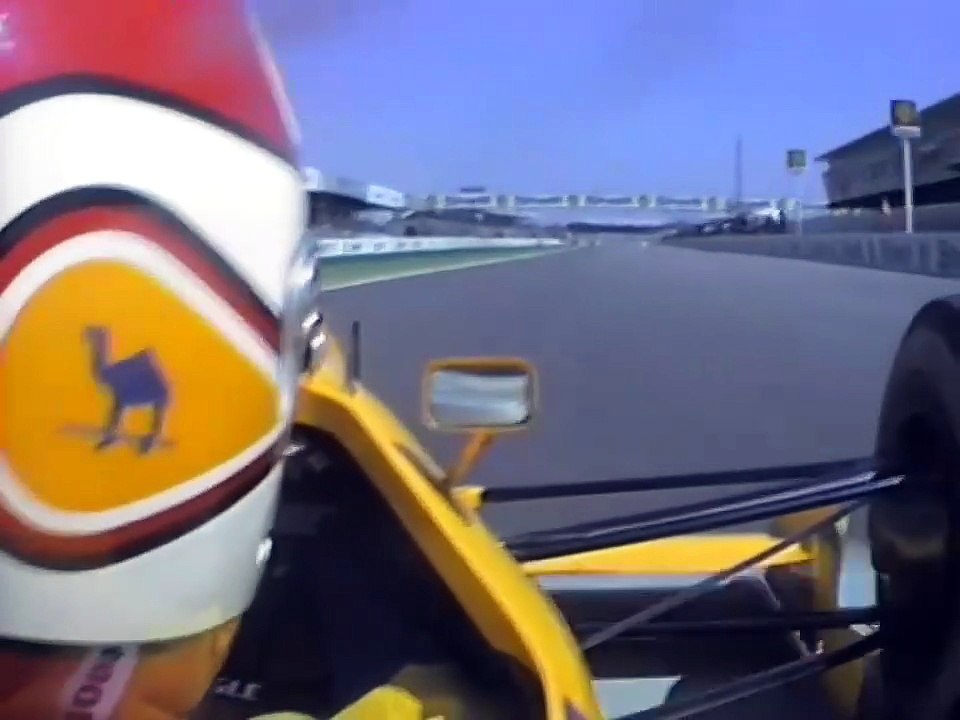 F1 – Nelson Piquet (Lotus Judd V8) Onboard – Great Britain 1989