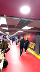 Hugo Ekitike, Galatasaray formasıyla stattan çıktı