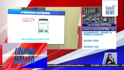PNP, nagbabala laban sa mga account na nagpapanggap na bahagi ng kanilang anti-cybercrime group | Unang Balita
