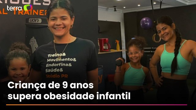 Família enfrenta obesidade infantil e adota mudanças para vida mais saudável