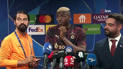 Victor Osimhen: "Tarih yazmak için elimizden geleni yapacağız"