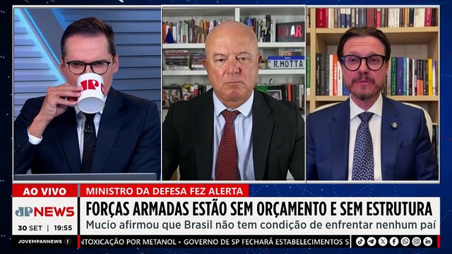 Ministro da Defesa faz alerta e diz que Forças Armadas estão sem orçamento e sem estrutura