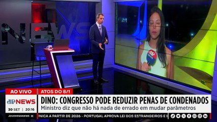 Flávio Dino diz que Congresso pode reduzir penas de condenados do 8 de Janeiro