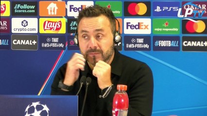 OM - De Zerbi : "ce matin, nous avons tout changé notre plan !"