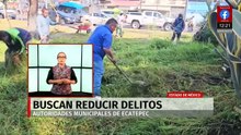 Alcaldesa de Ecatepec resalta estrategia para reducir índices delictivos