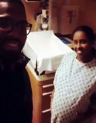 قبل الولادة بدقائق.. داليا مبارك تنشر فيديو لها