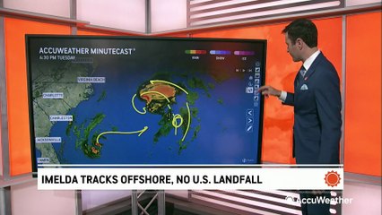 Hurricane Imelda barrels toward Bermuda