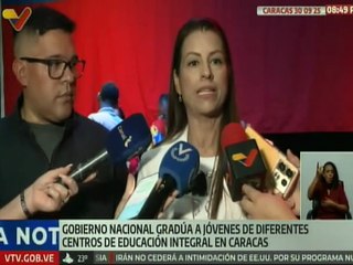 Misión Ribas graduó a más de 100 nuevos bachilleres en Caracas