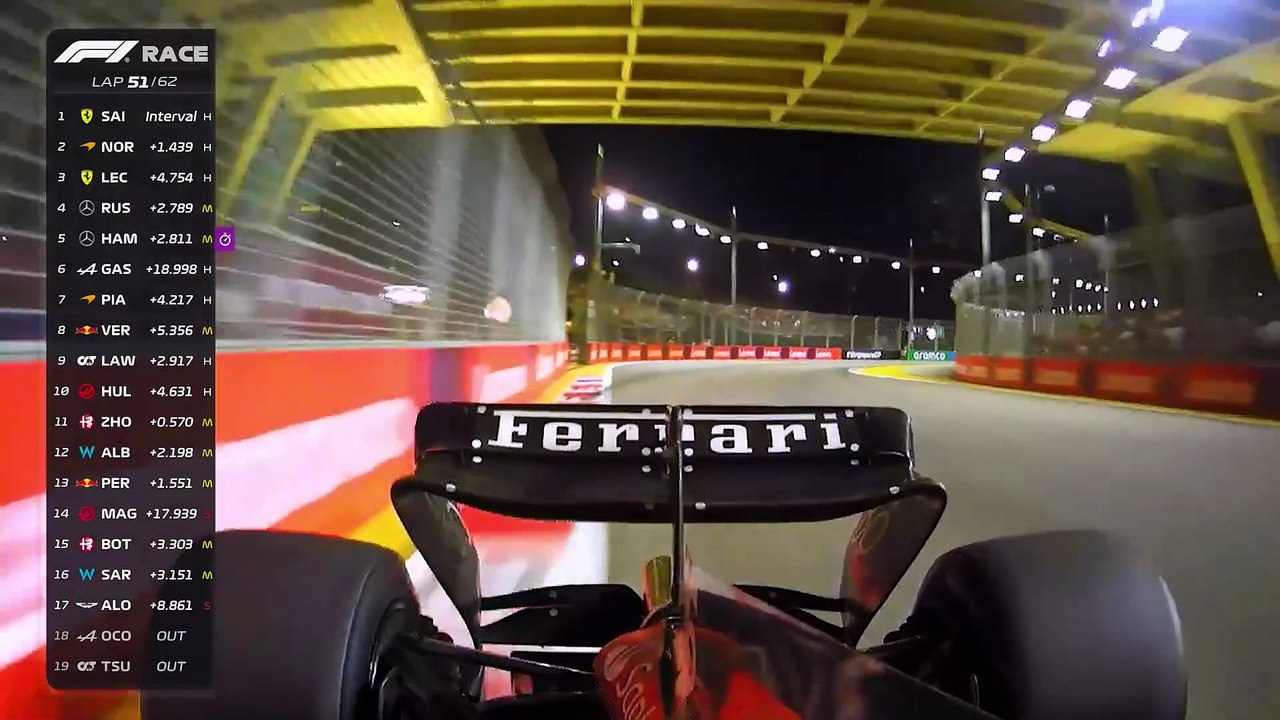 Those 15 INTENSE Final Laps - 2023 Singapore Grand Prix - FORMULA 1