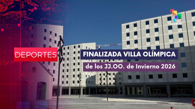 Finalizó la construcción de la Villa Olímpica para Invierno Milán-Cortina 2026 DEPORTES EDICIÓN CENTRAL 30-09-2025