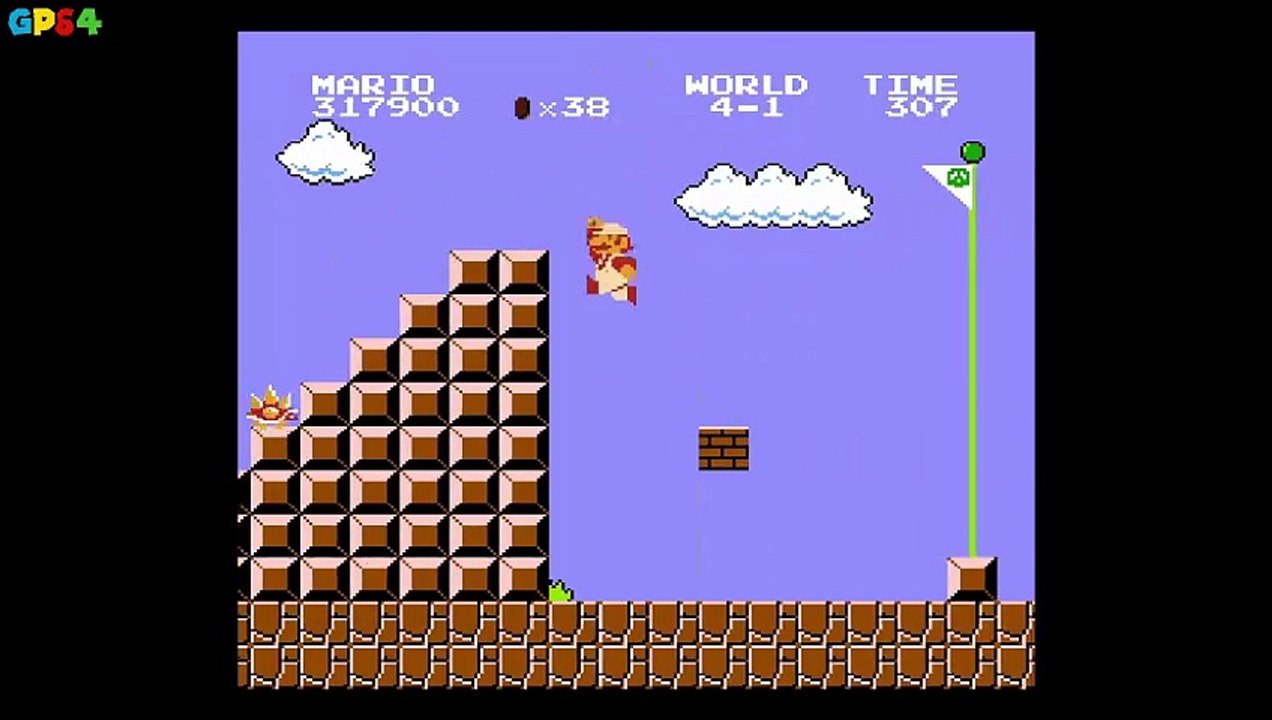 Super Mario Bros. (NES) - Epic World 4 Adventure! (part 4, gameplay)