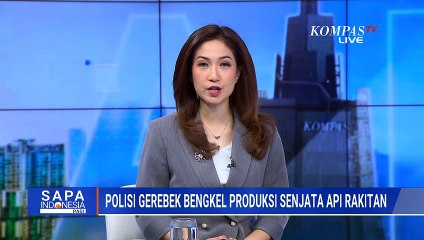 Detik-Detik Penggerebekan Bengkel Senpi Ilegal di Lampung Tengah, 2 Pelaku Ditangkap| SAPA PAGI