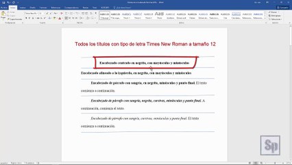 Word - Títulos según APA 6ta sexta edición. Encabezados APA. Tutorial en español HD
