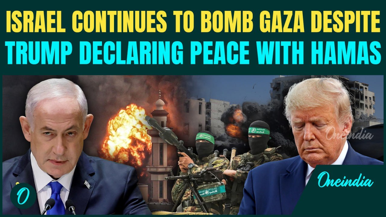 BREAKING: Israel Ignores U.S Orders,Pounds Northern Gaza Despite Trump’s ‘Stop Bombing Gaza’ Warning