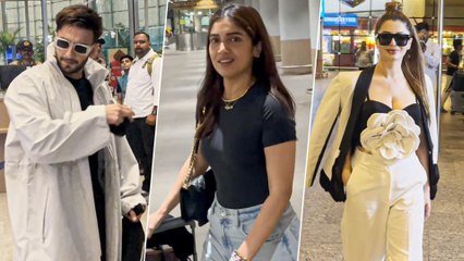 Bollywood Stars Ranveer Singh, Bhumi Pednekar & Others Gets Spotted At Mumbai Airport