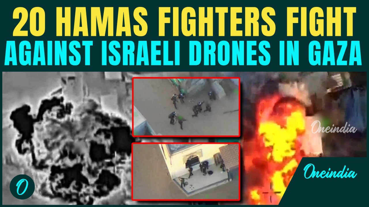 Al-Qassam VS IDF War Footage:20 Hamas Fighters Lured Into Israeli Trap as Drones Blast Group In Gaza