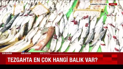 Tezgahta hangi balık kaç lira?