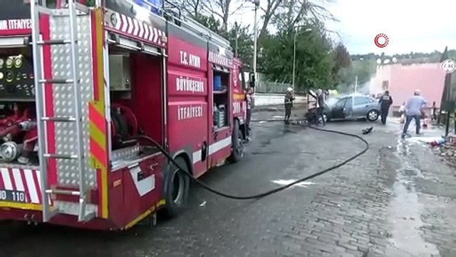 Aydın’da faciadan dönüldü: Sıvı oksijen tankı dolumu sırasında yangın çıktı