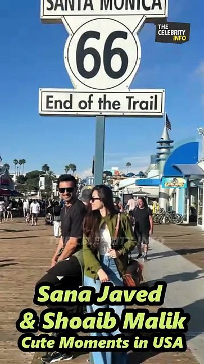 Sana Javed &  Shoaib Malik in USA #shortsfeed #shortsfeed #shorts