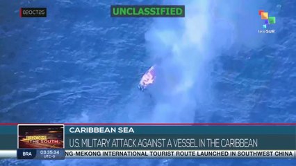 U.S. military attack against a vessel in the Caribbean