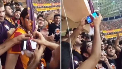 Cellulare disperso allo stadio? La soluzione di questi tifosi è geniale!