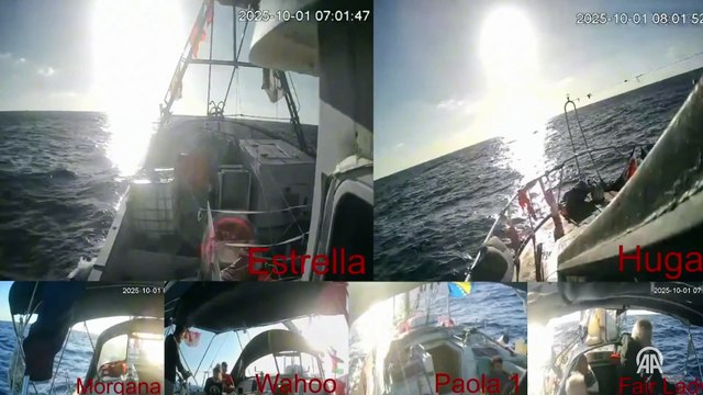 Küresel Sumud Filosu yüksek riskli bölgeye girdi