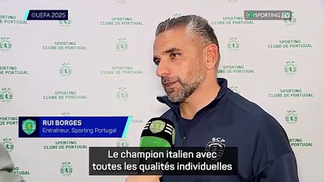 Rui Borges s'attend à souffrir à Naples