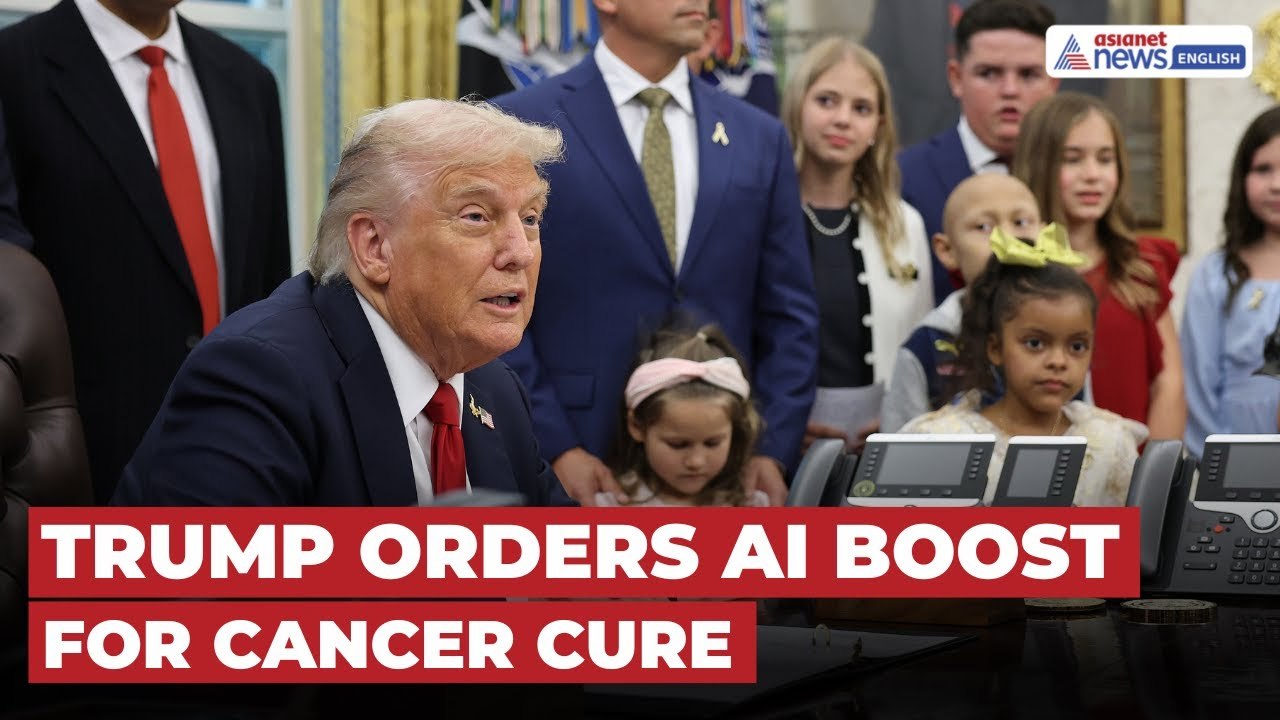 Trump Signs Executive Order to Boost AI Pediatric Cancer Research | QnA