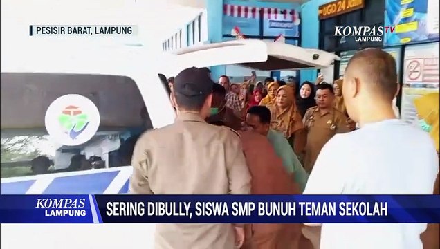 Sering Dibully, Siswa SMP Bunuh Teman Sekolah