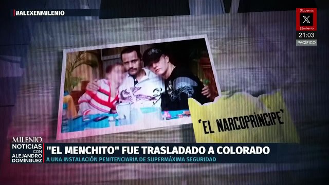 Trasladan a 'El Menchito' a prisión de máxima seguridad en Estados Unidos