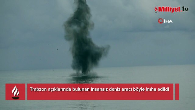 Balıkçılar denizde bulup kıyıya çıkardı, ortalık karıştı! İmha edildi